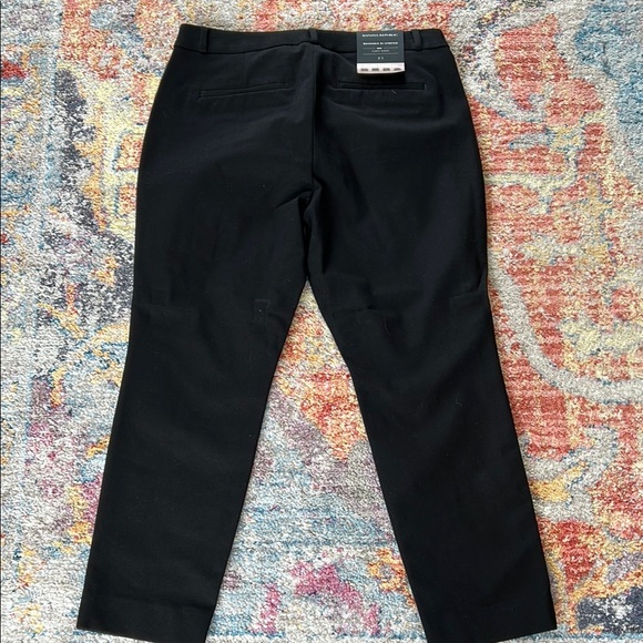 Banana Republic Black Dress Pants with Classic Straight Leg - Picture 3 of 4